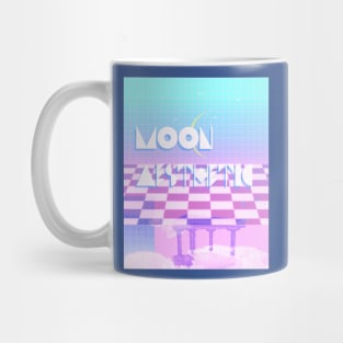 Moon Aesthetic Retro Colors Mug